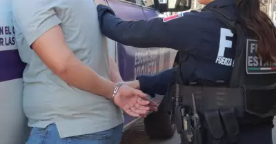 Detenidos por violencia familiar