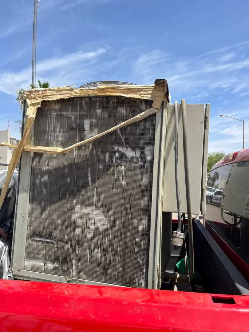 Robo de aire acondicionado