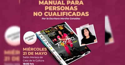Presentacin de libro "Manual para personas no cualificadas"