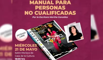 Presentacin de libro "Manual para personas no cualificadas"
