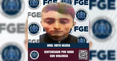 Sentenciado por robo con violencia