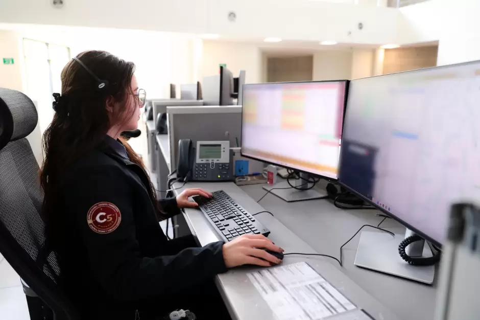 Fiscal general realiza recorrido de supervisin en las instalaciones del C5