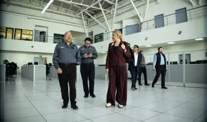 Fiscal general realiza recorrido de supervisin en las instalaciones del C5