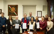Presidenta Roco Adame Muoz firma convenio para dar certeza jurdica a predios de oficiales de Seguridad Ciudadana