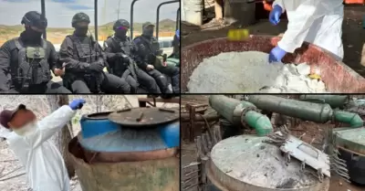 Fotos publicadas por el ICE