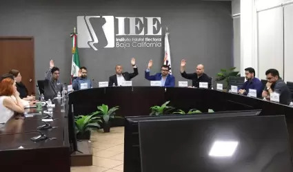 Celebra junta general ejecutiva del IEEBC su 5� sesi�n ordinaria