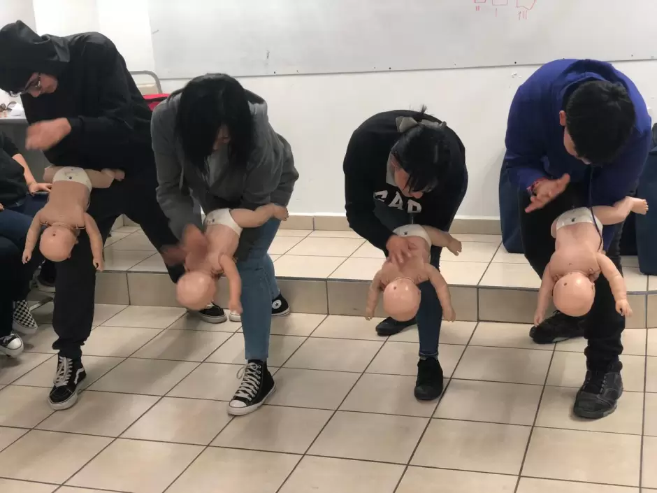 Capacitacin en primeros auxilios a escuelas pblicas de Tijuana