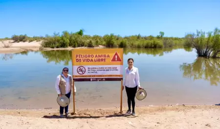 Realizan operativo para prevenir daos por amiba libre y recomiendan no nadar en