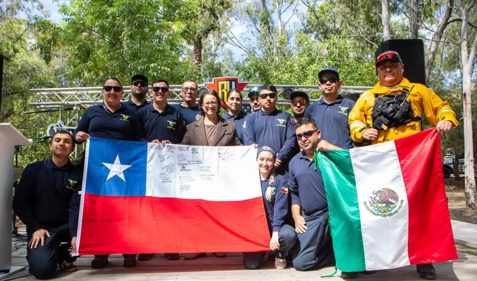 Capacitacin contra incendios forestales