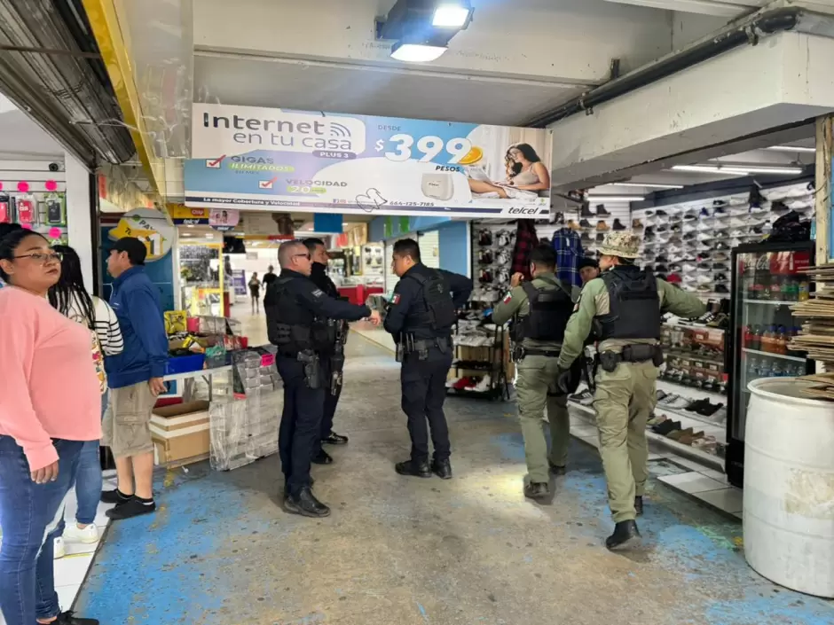 Implementa Policía Municipal operativo preventivo en la Zona de la 5 y 10