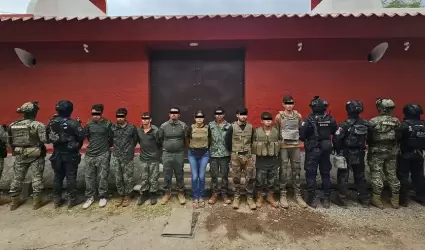 Miembros del CJNG detenidos en Michoacán