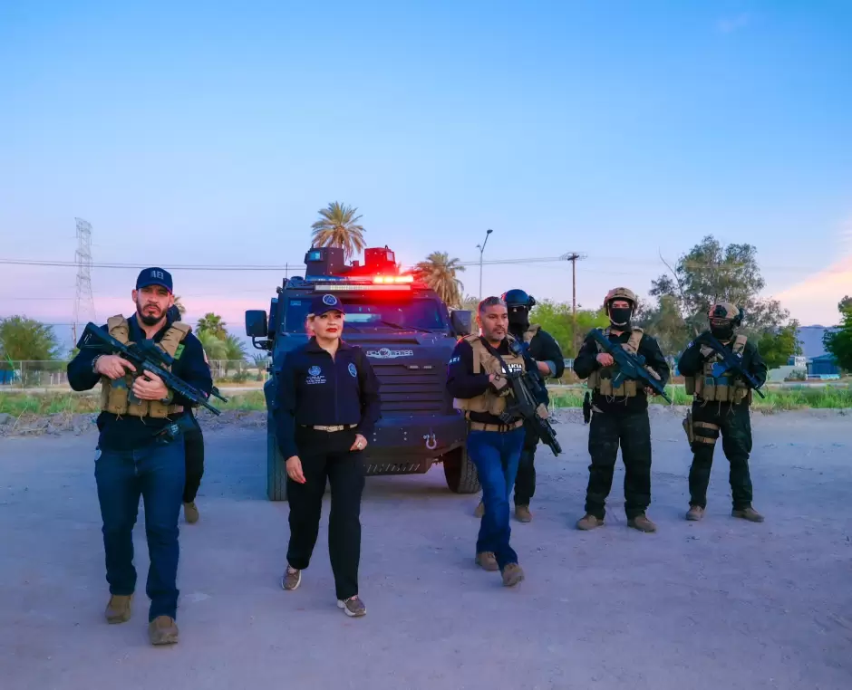 Operativos en yonkes para combatir el robo de vehculos
