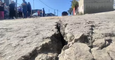 deslave en la Sánchez Taboada