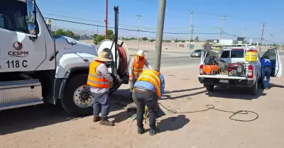 Acciones preventivas y correctivas en diversas zonas de Mexicali