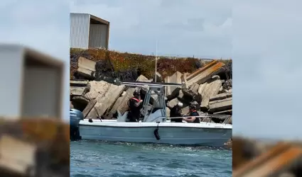 Migrantes en la baha de San Diego