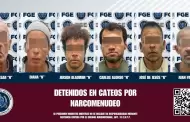 Contina la FGE el combate al narcomenudeo; seis detenidos en cateos