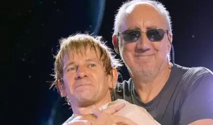 Zak Starkey y Pete Townshend