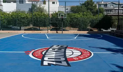 Reinauguran canchas deportivas del Club de Niños y Niñas
