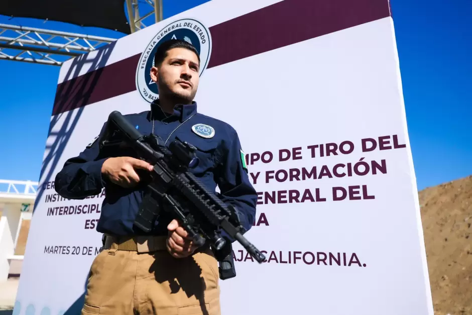 Inauguracin de campo de tiro institucional en Tecate