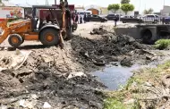 Realiza Gobierno Municipal limpieza de pluvial en Ejido Matamoros como parte del programa 'Tijuana: Ciudad Limpia'