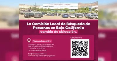Nueva sede de la Comisión Local de Búsqueda en Tijuana
