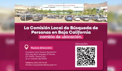Nueva sede de la Comisin Local de Bsqueda en Tijuana