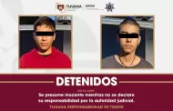 Asegura Polica Municipal a dos presuntos responsables de colocar manta con amenazas
