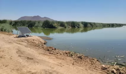 Planta de tratamiento y humedal de Las Arenitas