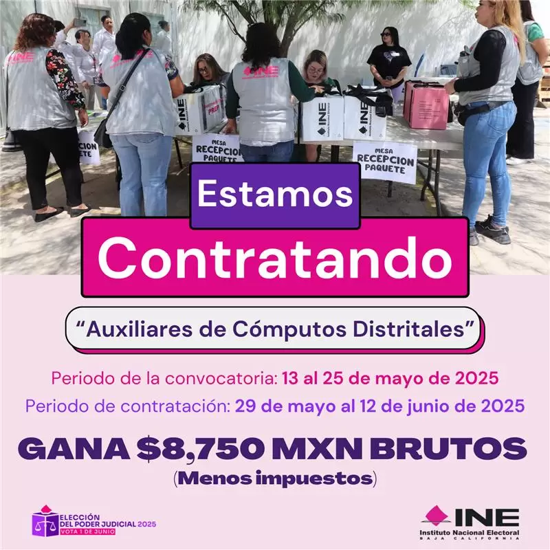 Estamos contratando