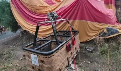 Desplome de globo aerosttico