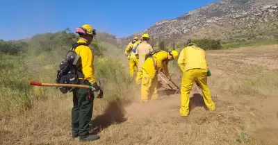Curso de combate contra incendios forestales