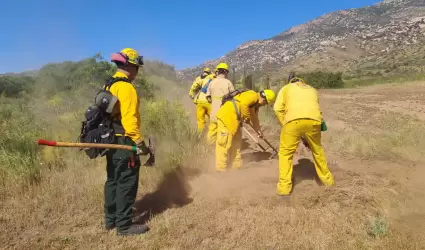 Curso de combate contra incendios forestales