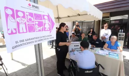 Enfoque en accesibilidad para garantizar el voto