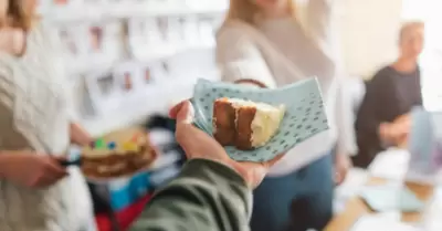 Festejo en la oficina