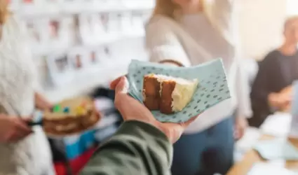 Festejo en la oficina