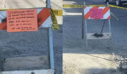 Vecinos de la colonia Terrazas del Rub tapan mega bache