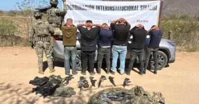 Detenidos en Sinaloa