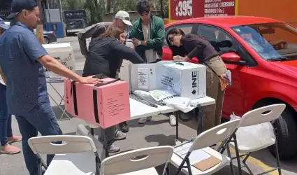 Comienza INE BC la distribucin de paquetes electorales a las presidencias de la