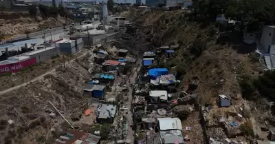 Zona afectada por le incendio