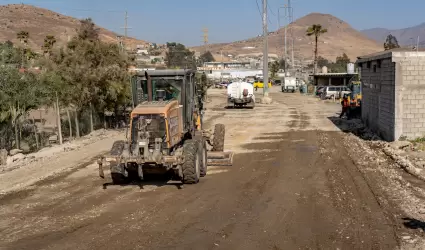 Trabajos de mejoramiento urbano