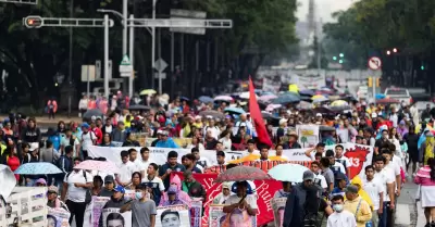 Marcha de Accin Global por Ayotzinapa