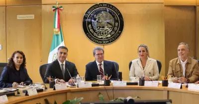 Reunin de Omar Garca Harfuch con la Jucopo