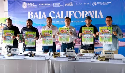 Proyectan a nivel nacional a Baja California como destino de pesca deportiva