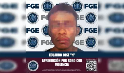 Detenido por robo