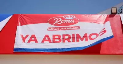 Farmacias Roma abre nueva sucursal, acercando salud a Baja California.