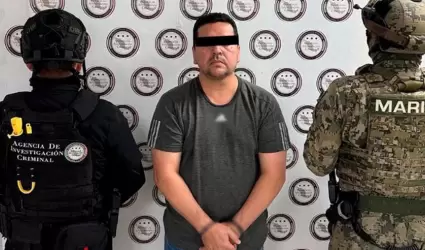 Juan Pablo Bastidas, detenido en Los Mochis