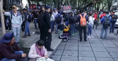 Concentracin de trabajadores de la CNTE