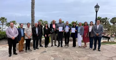 Firma Proturismo de Ensenada convenio con CEDHBC
