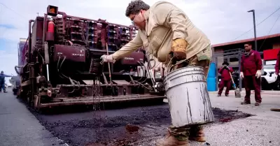 Bacheo de vialidades
