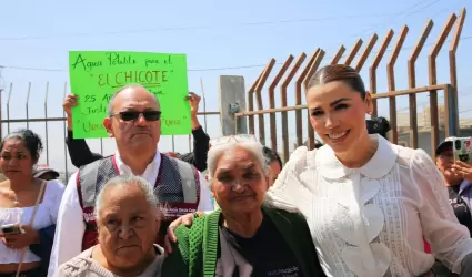 Supervisan obra de tanque y red de agua potable en colonia Ampliacin Ejido Lza